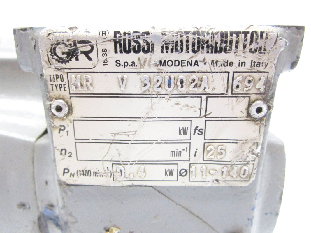 ROSSI MOTORIDUTTORI MRV32U02A694 UNMP