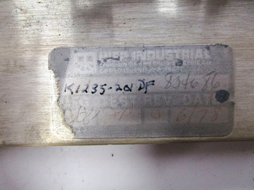 WER INDUSTRIAL K1235-201DF UNMP