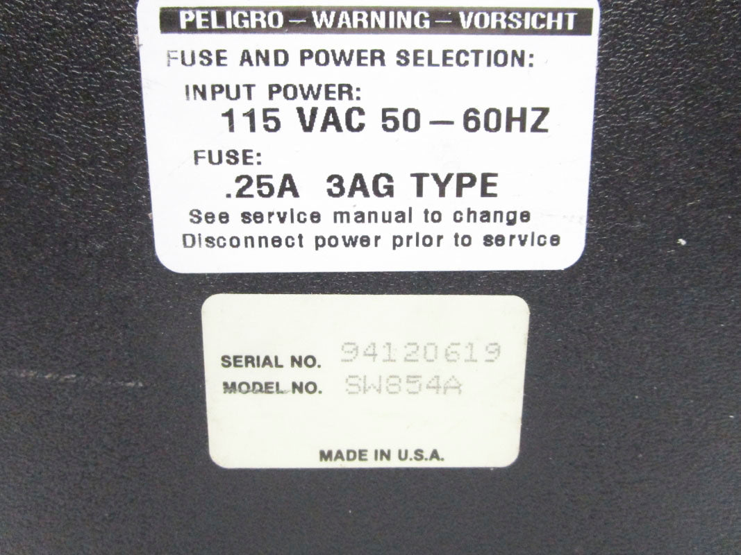 BLACKBOX COS/8 SW854A 115VAC .25A UNMP