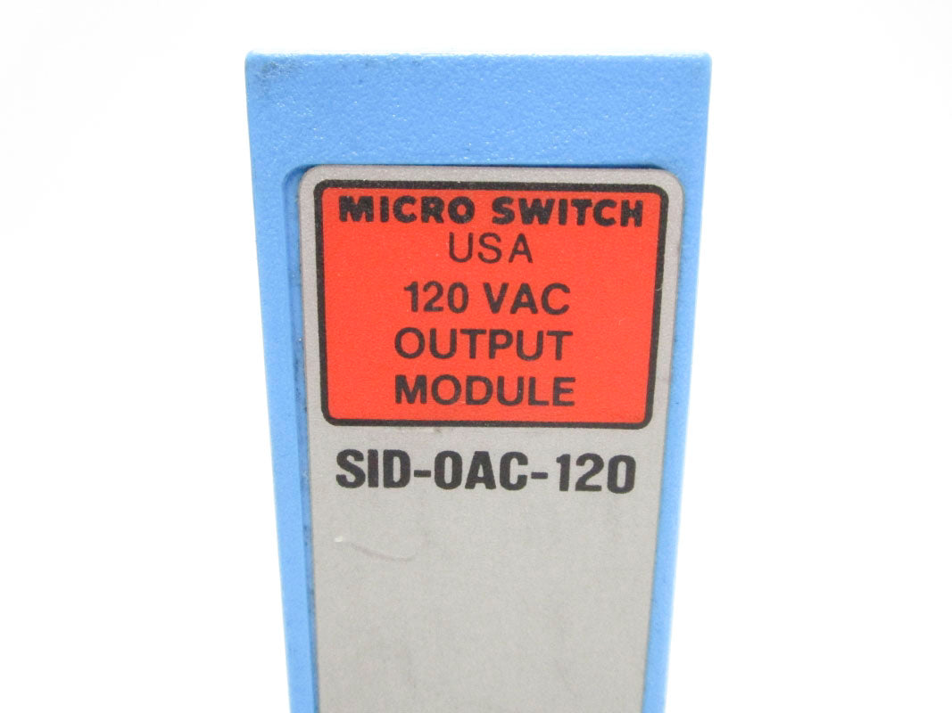 MICRO SWITCH SID-OAC-120 120VAC UNMP