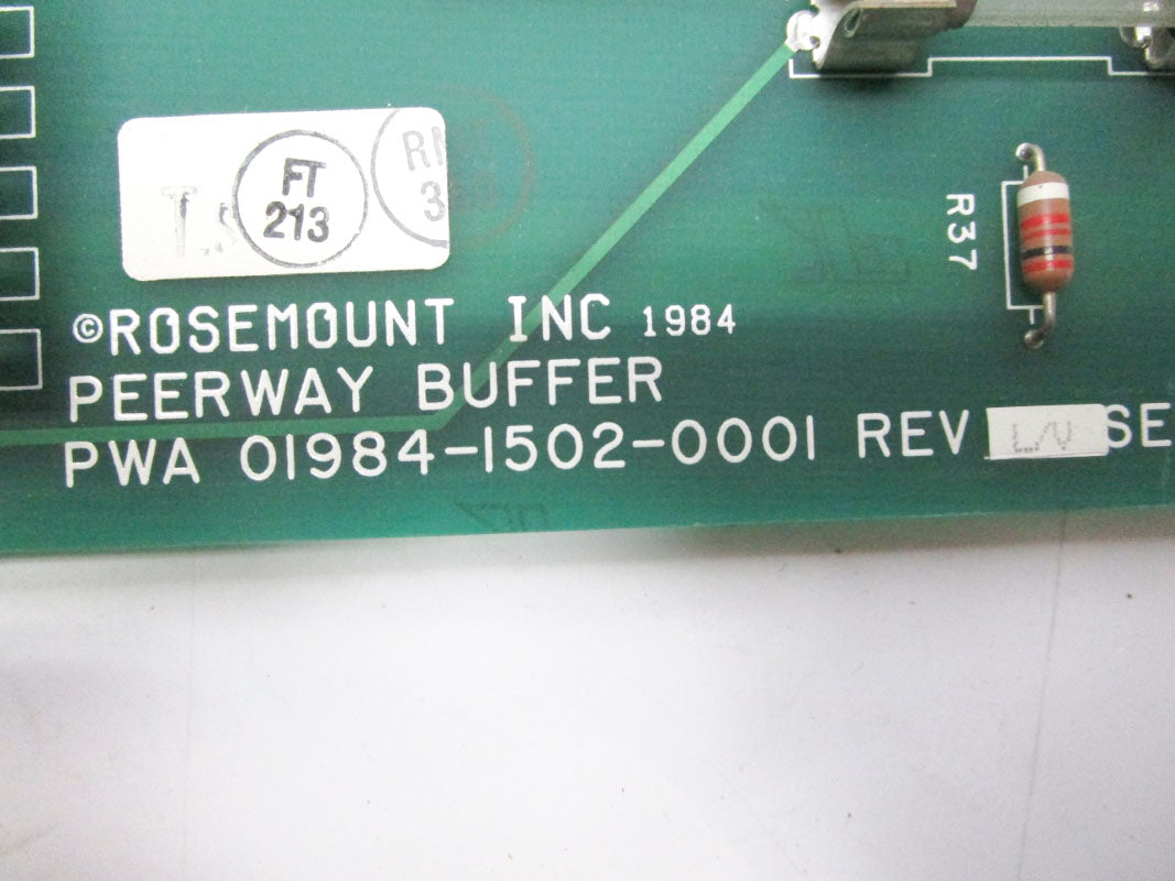 ROSEMOUNT 01984-1502-0001 REV. L/V 5VDC 3A UNMP