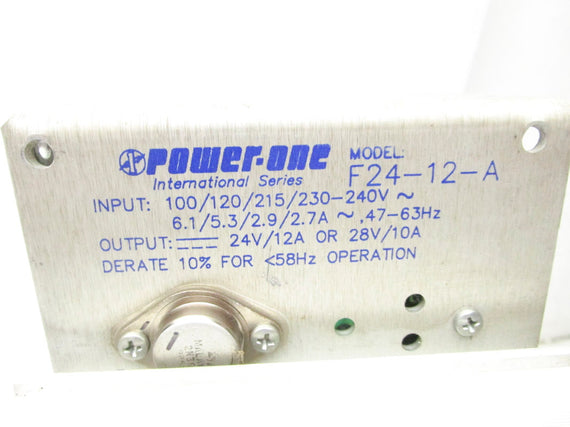 POWER ONE F24-12-A 240V 12A UNMP