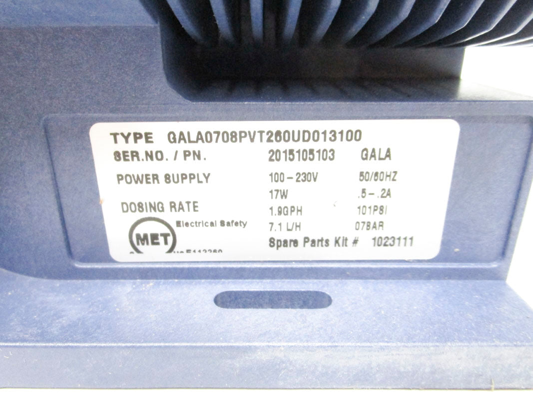 PROMINENT GALA0708PVT260UD013100 100-230V .5-.2A 101PSI NSMP