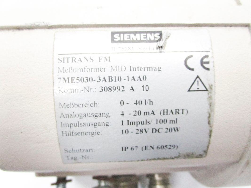 SIEMENS 7ME5030-3AB10-1AA0 28VDC UNMP