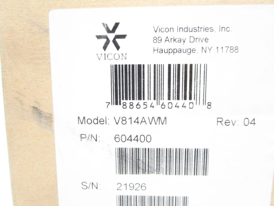 VICON INDUSTRIES V814AWM 604400 NSMP