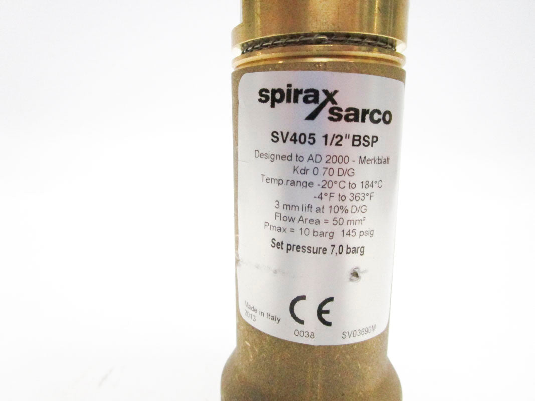 SPIRAX SARCO SV405 1/2"BSP 145PSI NSMP