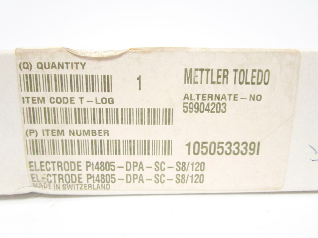 METTLER TOLEDO PT4805-DPA-SC-S8/120 105053339 NSMP