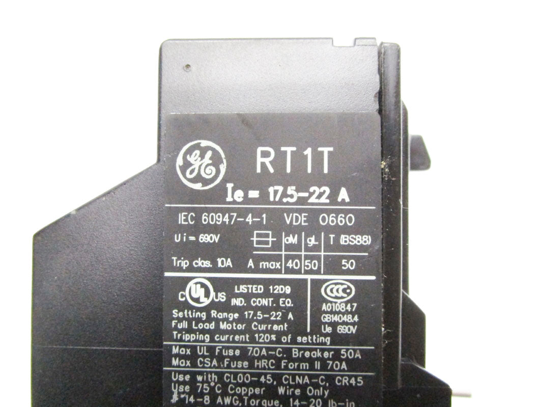 GENERAL ELECTRIC RT1T 690V, 17.5-22A NSNP