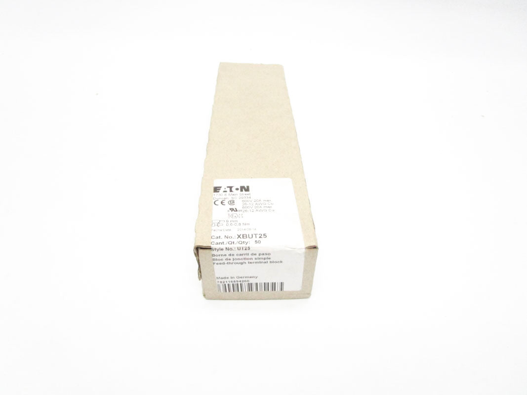EATON XBUT25 600V 20A (PKG OF 50) NSFS