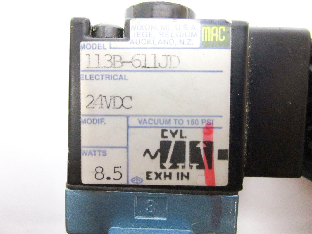MAC 113B-611JD 24VDC UNMP