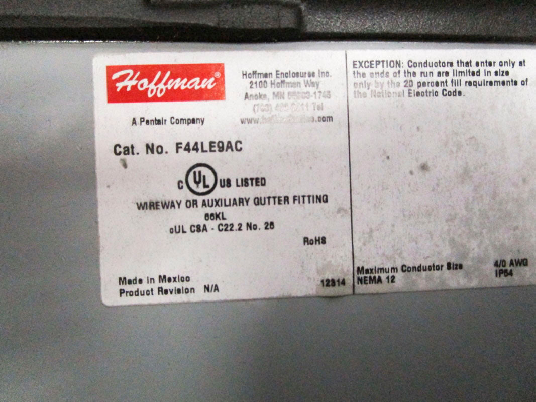 HOFFMAN F44LE9AC NSMP