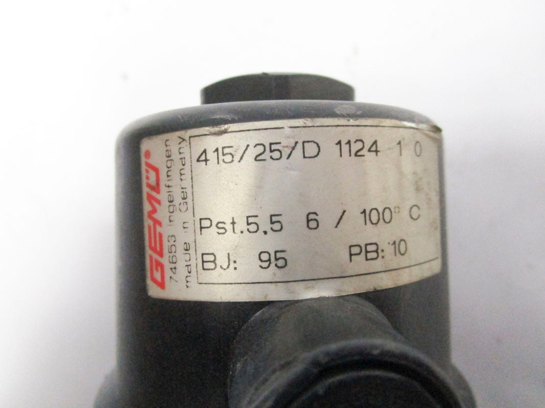 GEMU 415/25/D112410 UNMP