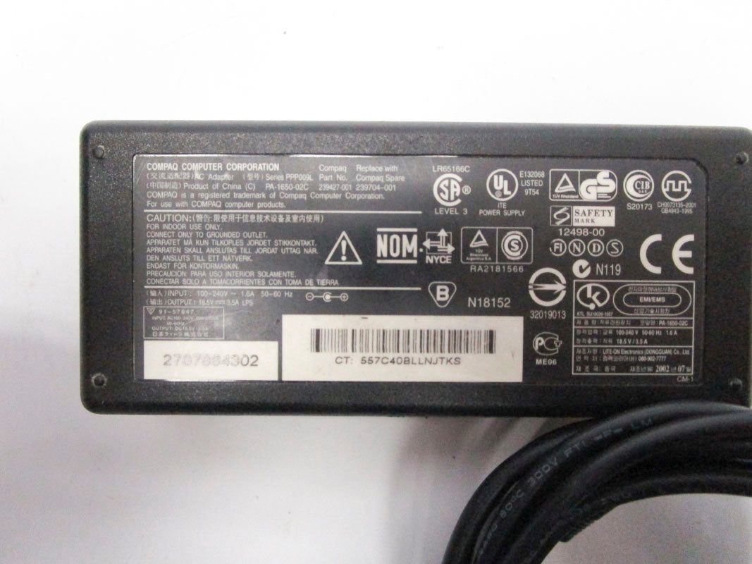 COMPAQ 213349-001 240V 1.6A UNMP