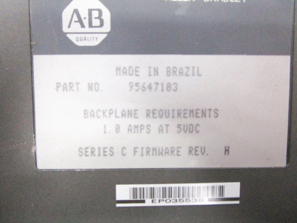 ALLEN BRADLEY 1785-BCM 5VDC 1A SER. C F/W H NSNP