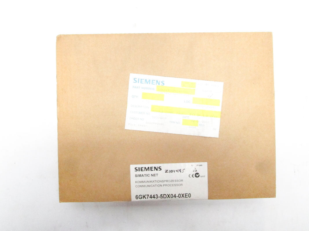 SIEMENS 6GK7443-5DX04-0XE0 F/W V6.1 NSFS