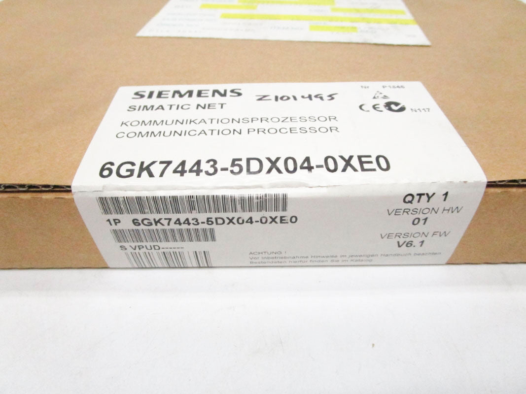 SIEMENS 6GK7443-5DX04-0XE0 F/W V6.1 NSFS