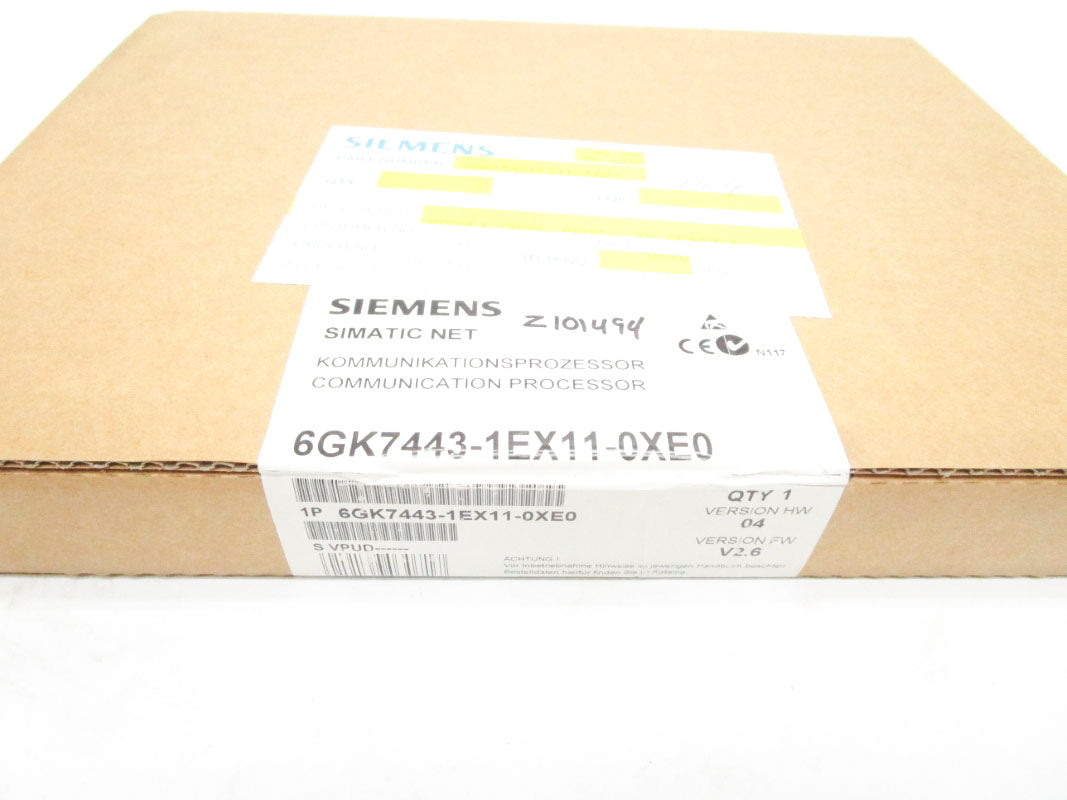 SIEMENS 6GK7443-1EX11-0XE0 F/W V2.6 NSFS