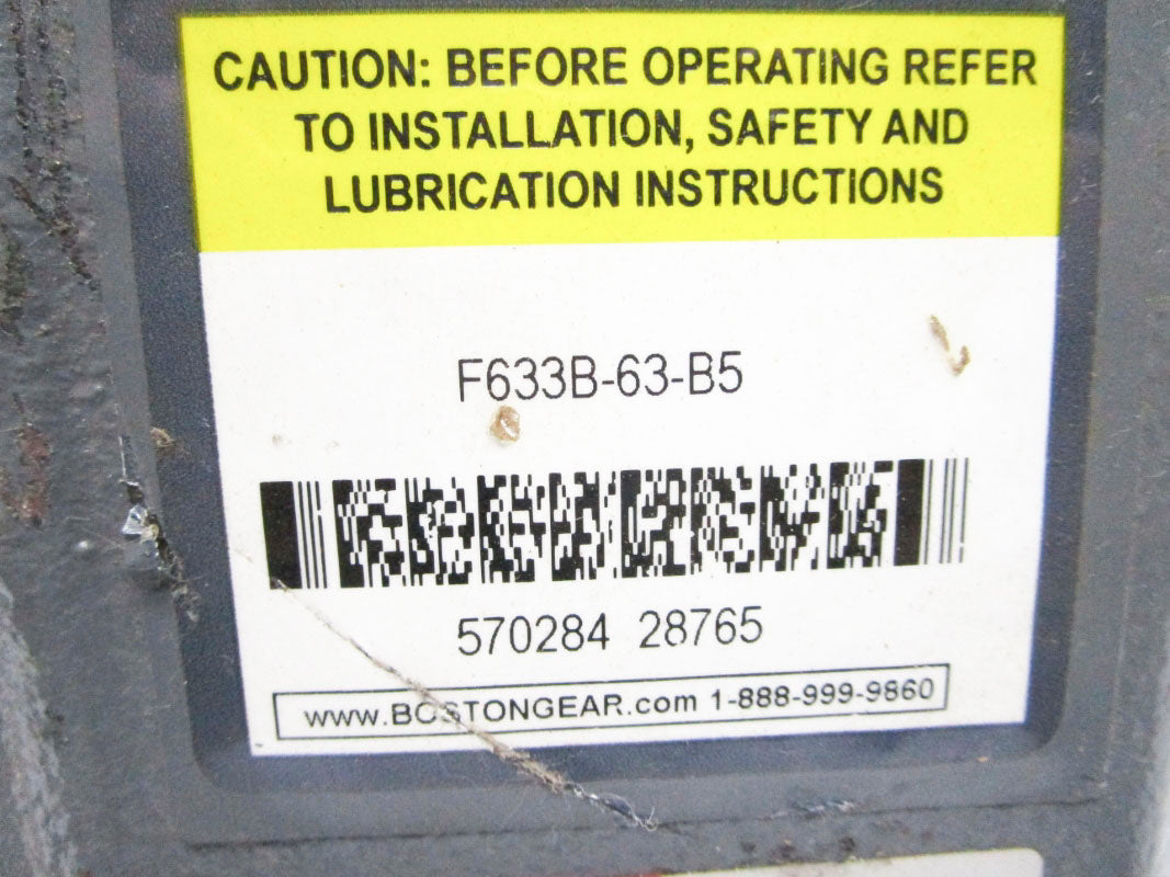 BOSTON GEAR F633B-63-B5 NSNP
