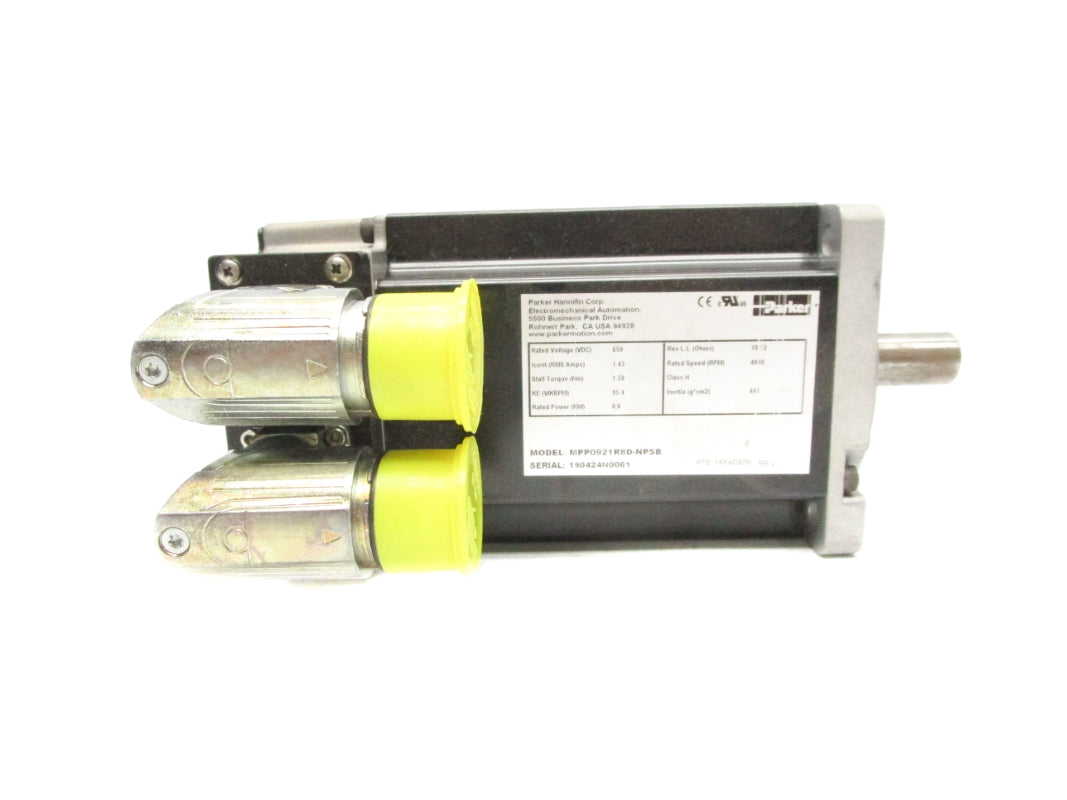 PARKER MPP0921R8D-NPSB 650VDC 1.43A 4930RPM NSNP