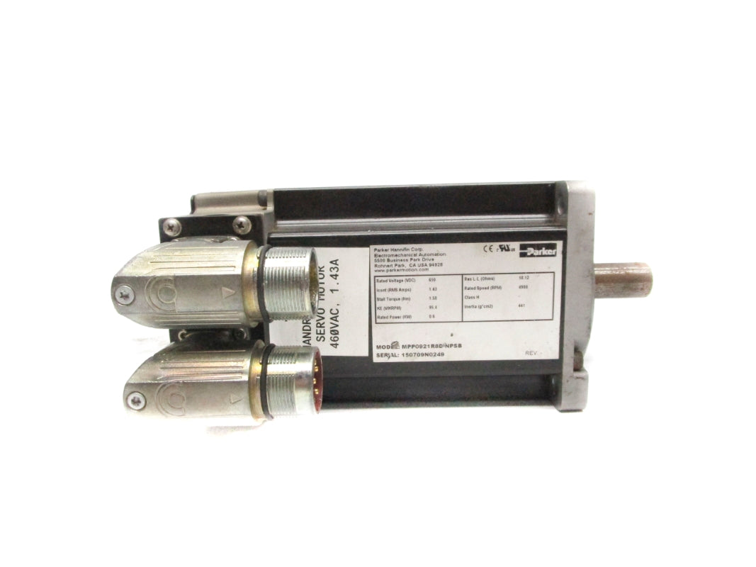 PARKER MPP0921R8D-NPSB 650VDC 1.43A 4930RPM UNMP