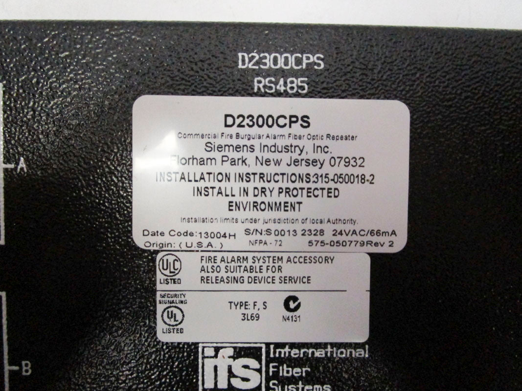 IFS D2300CPS 24VAC NSMP