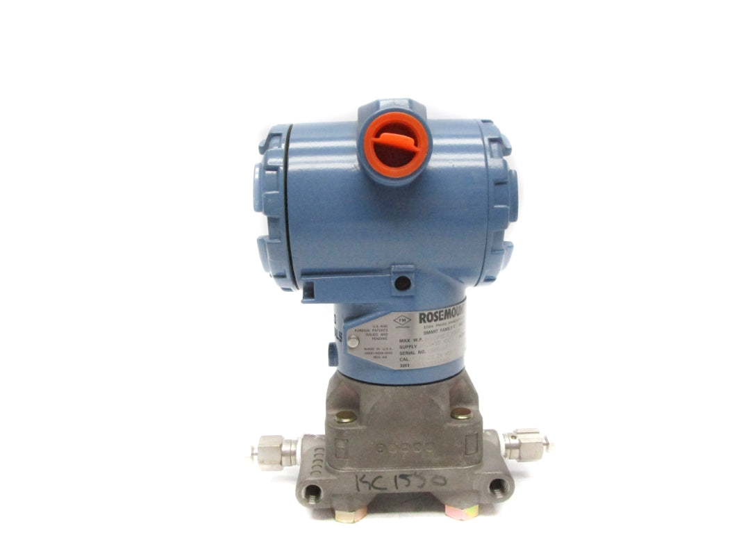 ROSEMOUNT 3051CD1A22A1AB5K5 10.5-55VDC, 2000PSI NSNP