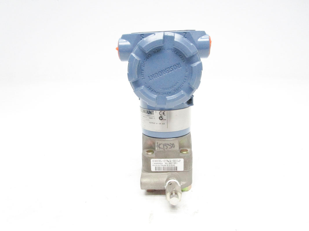 ROSEMOUNT 3051CD1A22A1AB5K5 10.5-55VDC, 2000PSI NSNP
