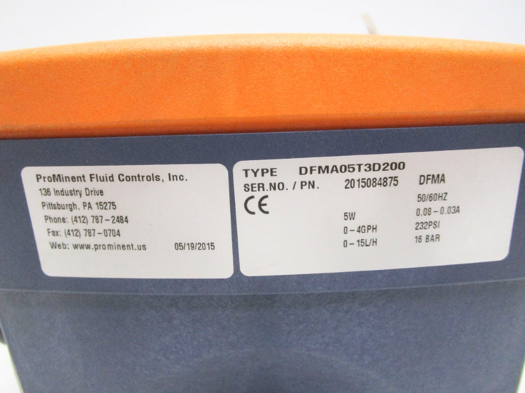 PFC DFMA05T3D200 0.08A 232PSI NSMP