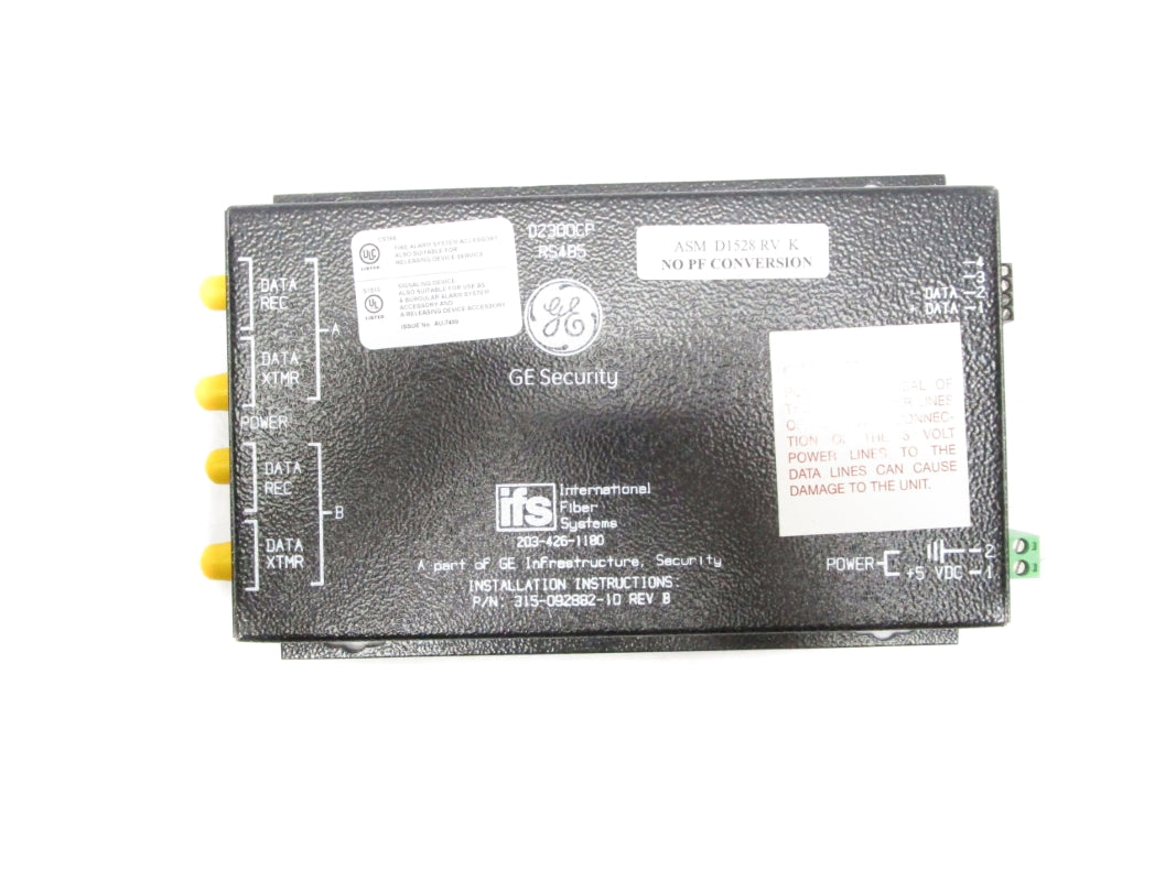IFS D2300CP 315-092882-10 5VDC NSNP
