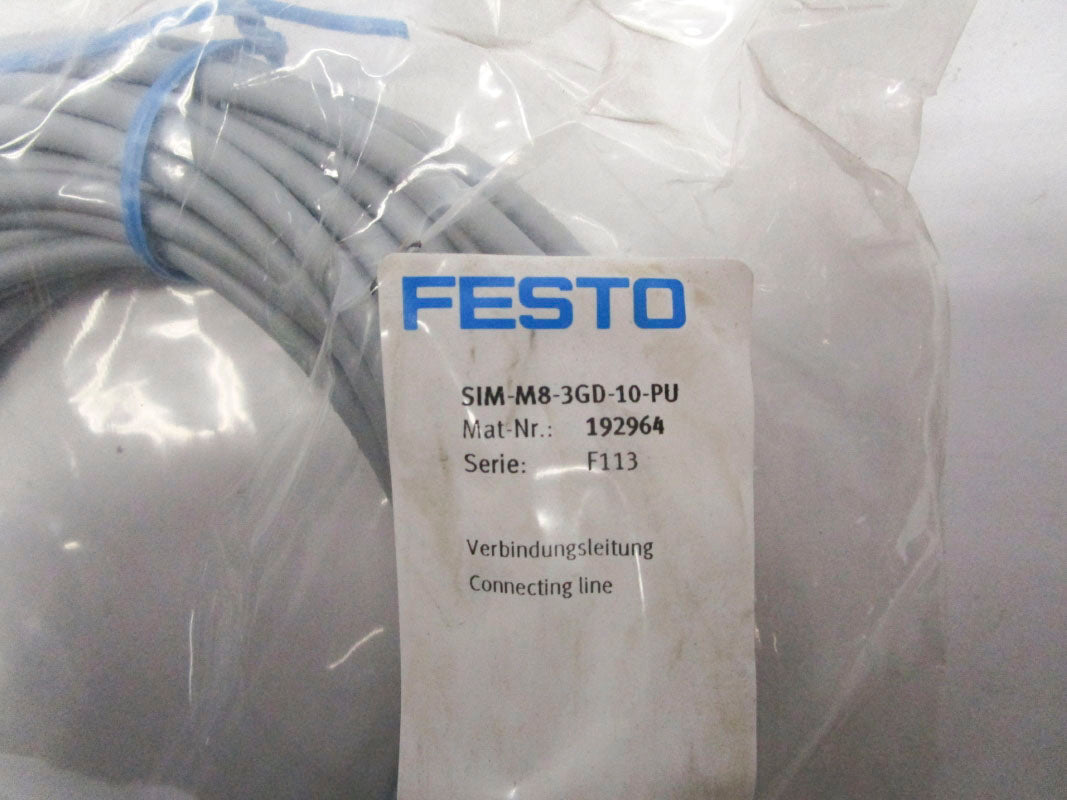FESTO 192964 SIM-M8-3GD-10-PU NSMP