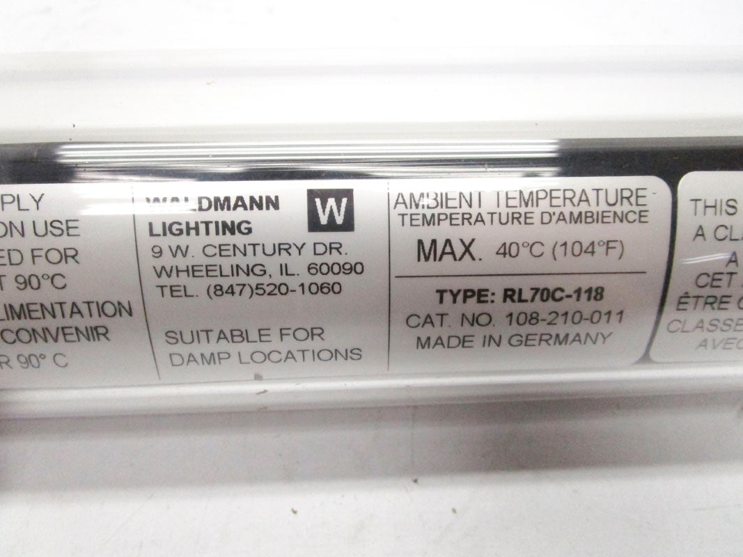 WALDMAN LIGHTING 108-210-011 RL70C-118 NSMP