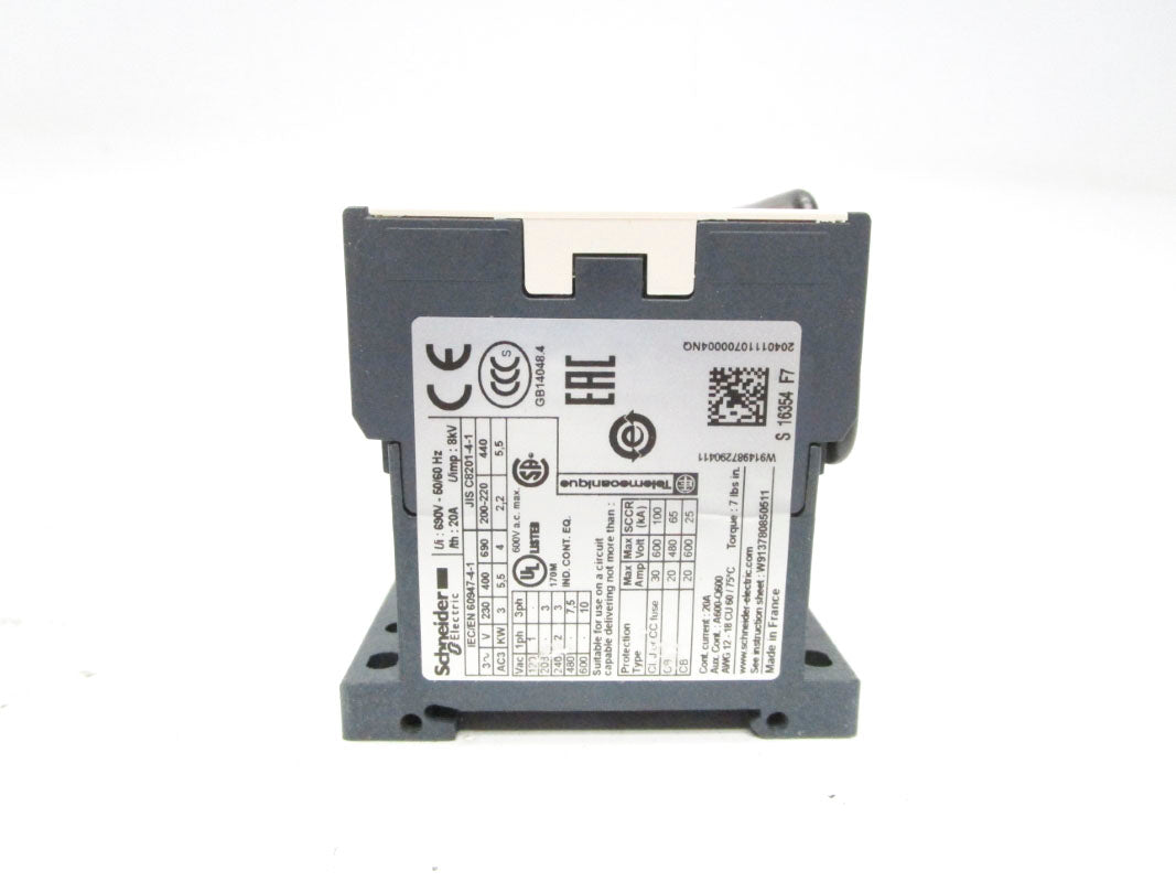 SCHNEIDER ELECTRIC LC2K12004F7 110V NSMP