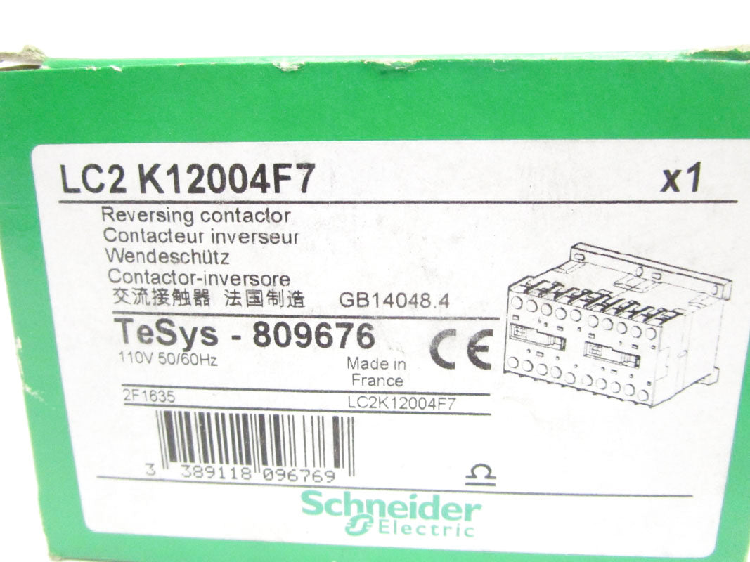 SCHNEIDER ELECTRIC LC2K12004F7 110V NSMP