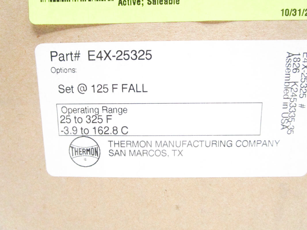 THERMON E4X-25325 25-325'F NSMP