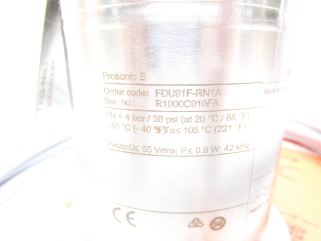 ENDRESS+HAUSER FDU91F-RN1A 58PSI NSMP