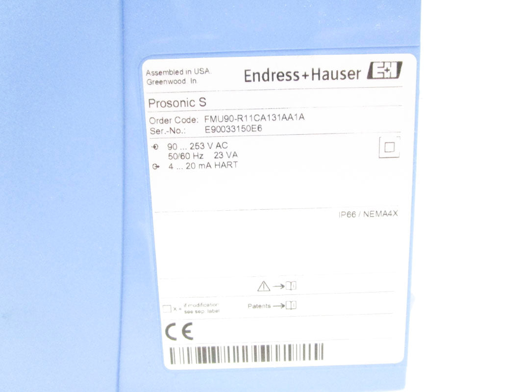ENDRESS+HAUSER FMU90-R11CA131AA1A 90-253VAC NSMP