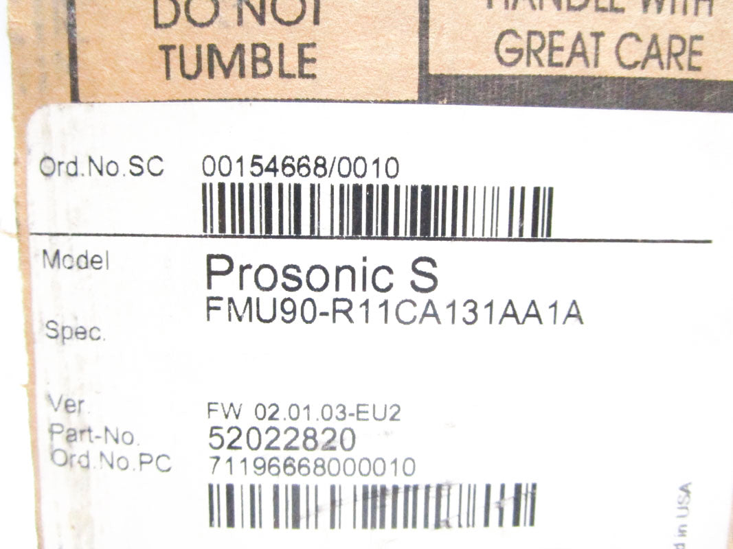 ENDRESS+HAUSER FMU90-R11CA131AA1A 90-253VAC NSMP
