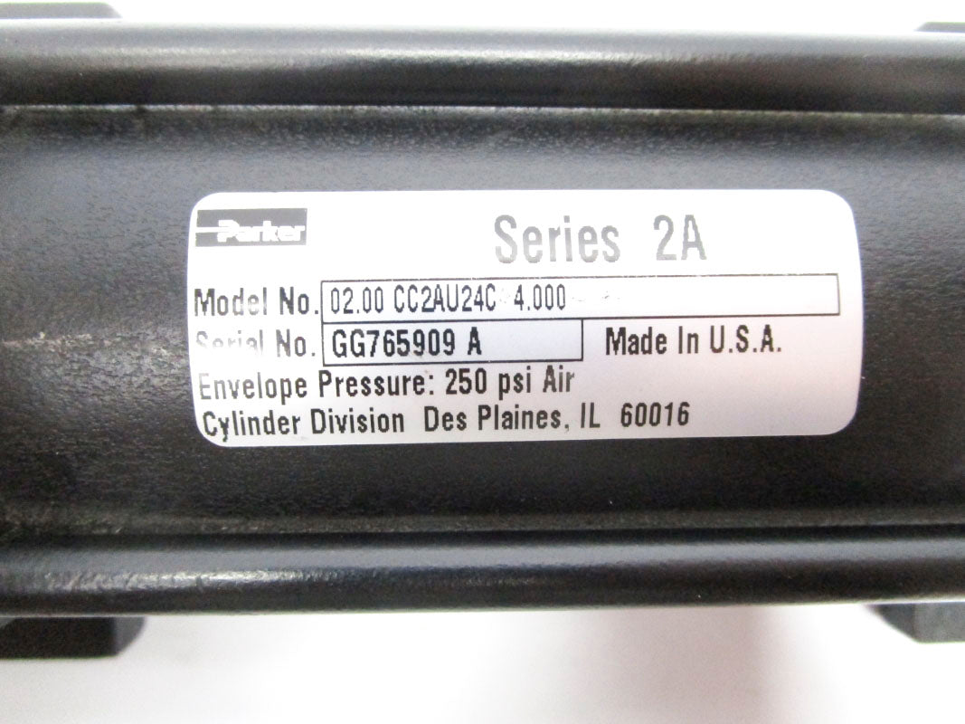 PARKER 02.00CC2AU24C4.000 SER. 2A 250PSI UNMP