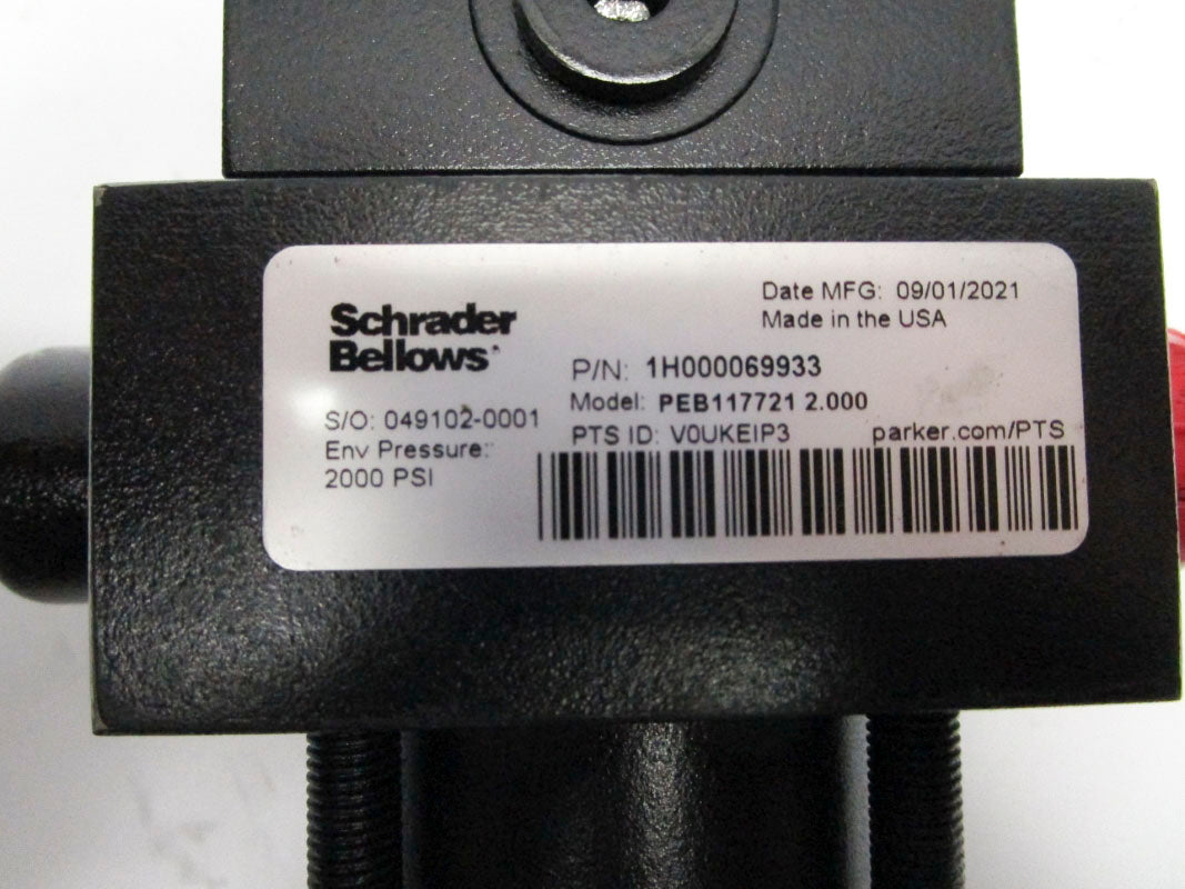 SCHRADER BELLOWS 1H000069933 2000PSI NSNP