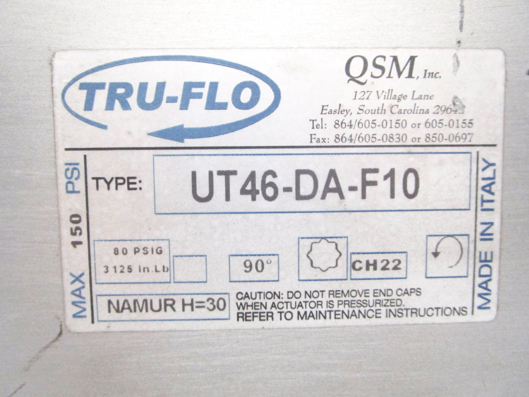 TRU-FLO UT46-DA-F10 150PSI NSNP
