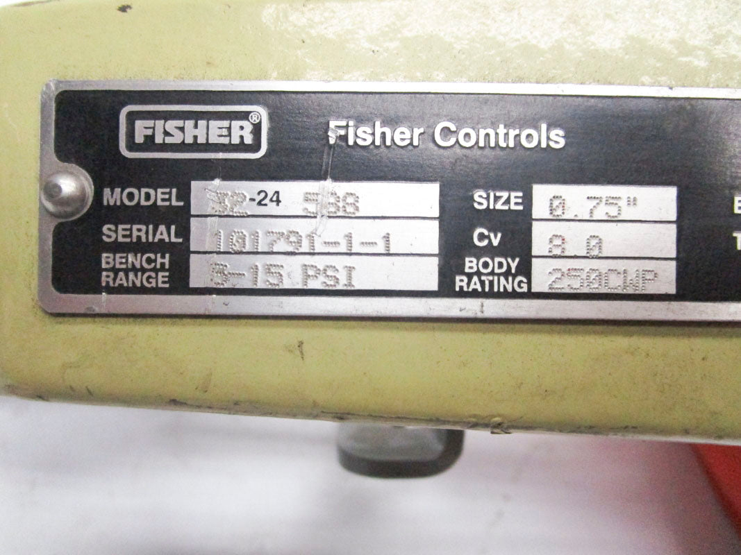FISHER CONTROLS 32-24588 0.75" 15PSI NSNP