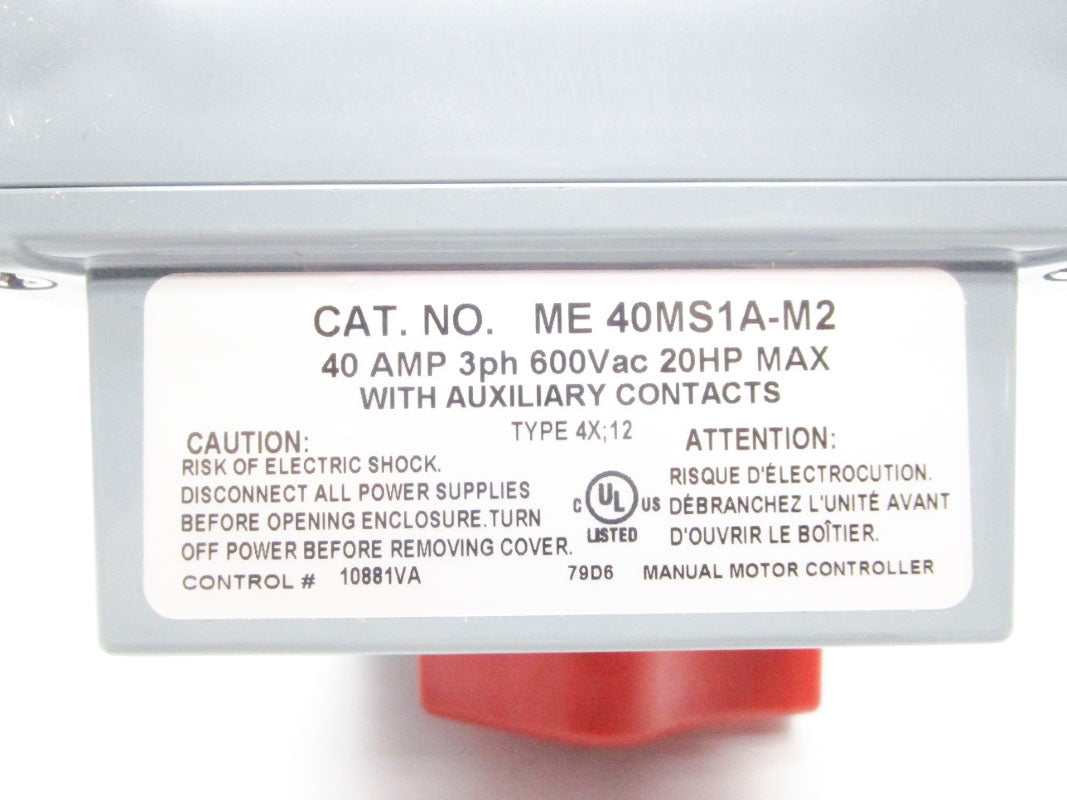 MENNEKES ME40MS1A-M2 600VAC 40A NSMP