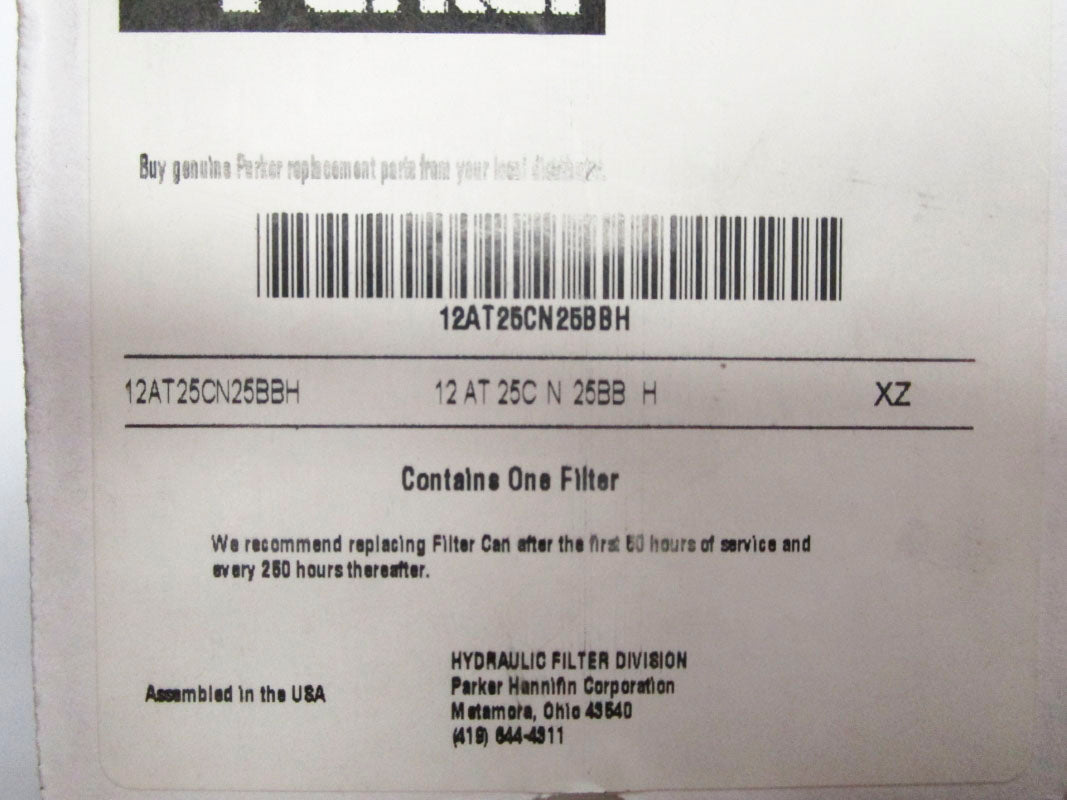 PARKER 12AT25CN25BBH NSMP