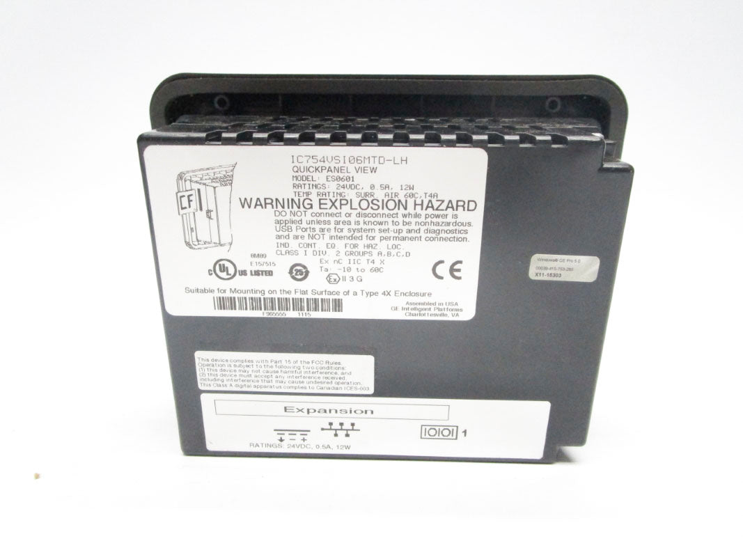 GENERAL ELECTRIC IC754VSI06MTD-LH 24VDC 0.5A NSNP
