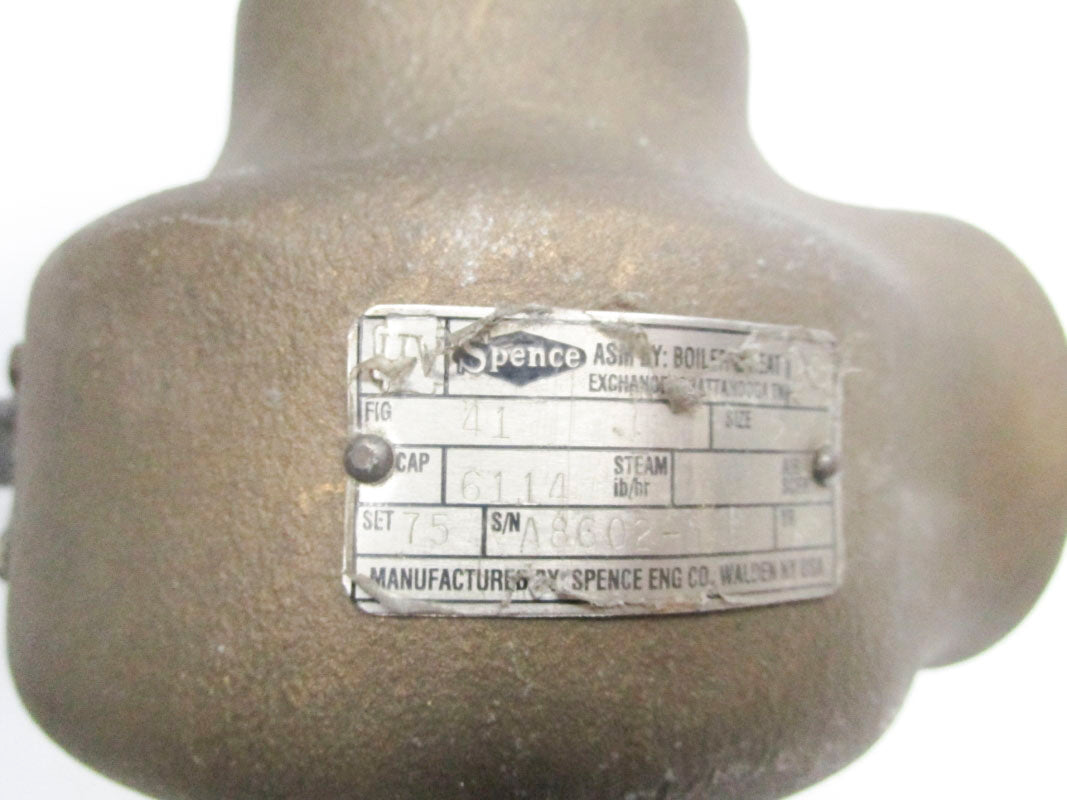 SPENCE FIGURE 41 2" UNMP