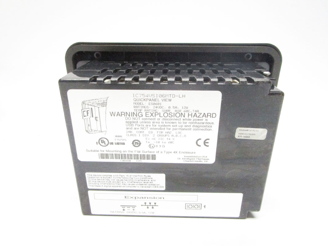 GENERAL ELECTRIC IC754VSI06MTD-LH 24VDC 0.5A NSMP