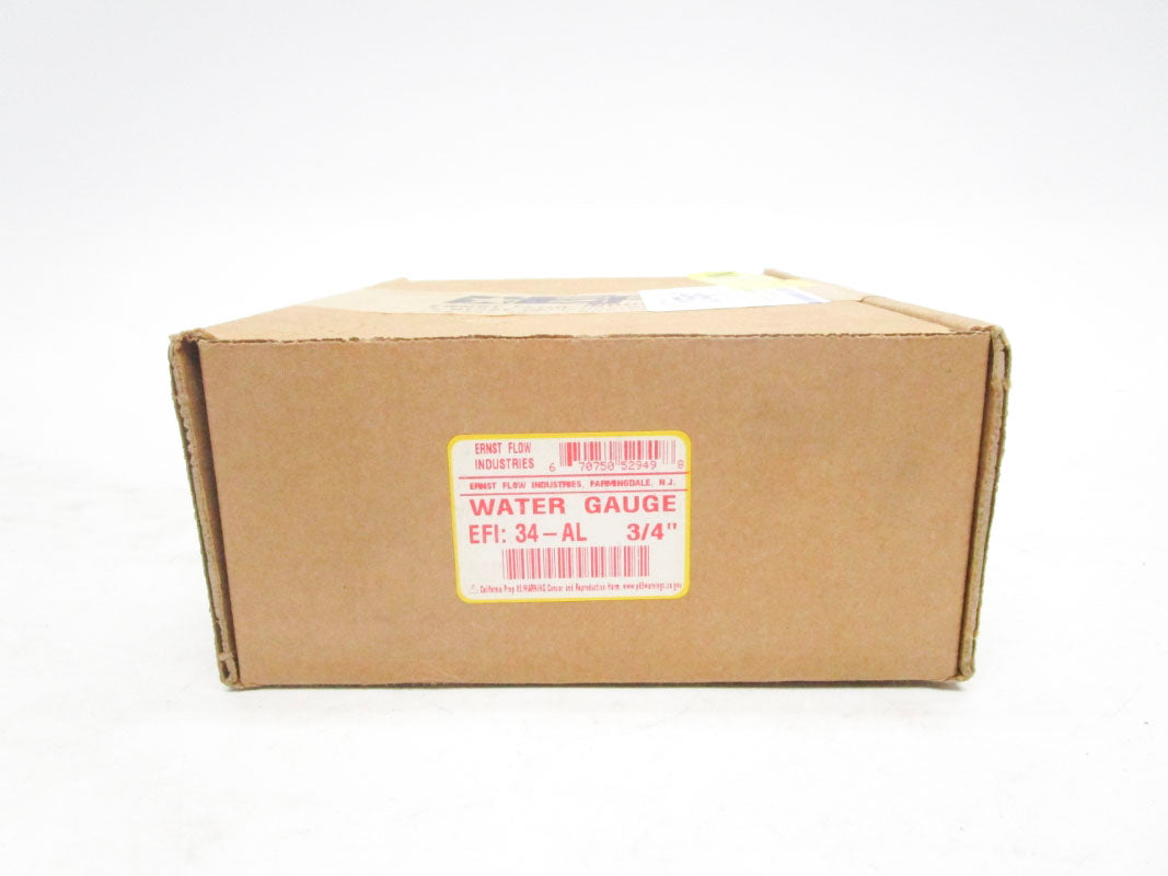 ERNST FLOW INDUSTRIES 34-AL 3/4" NSFS