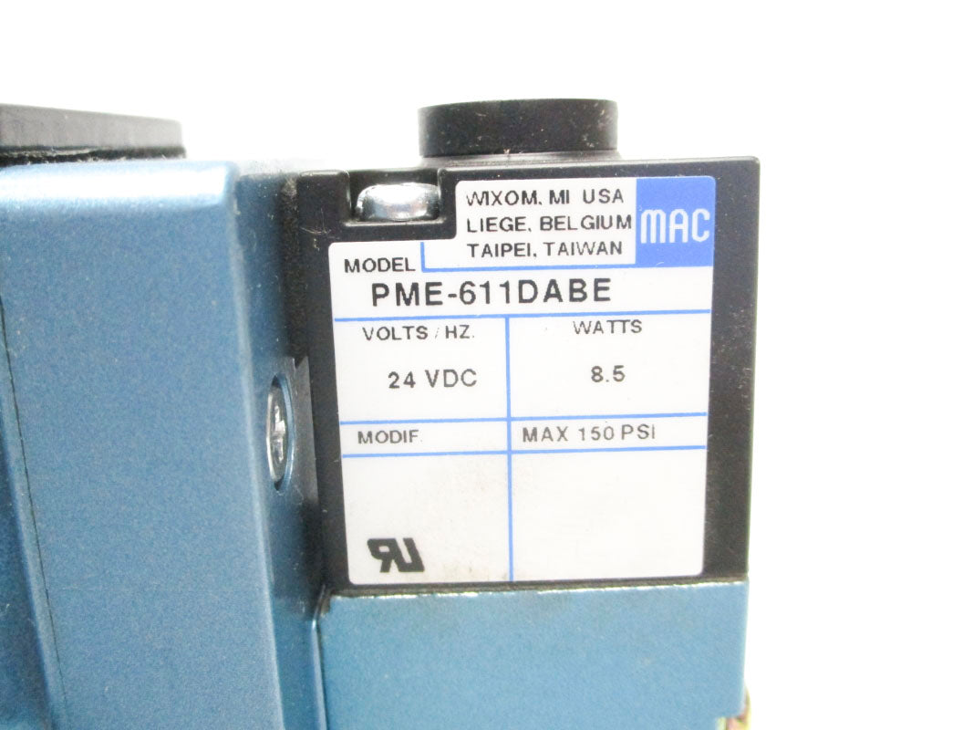 MAC 6321D-311-PM-611DA 24VDC 150PSI NSMP