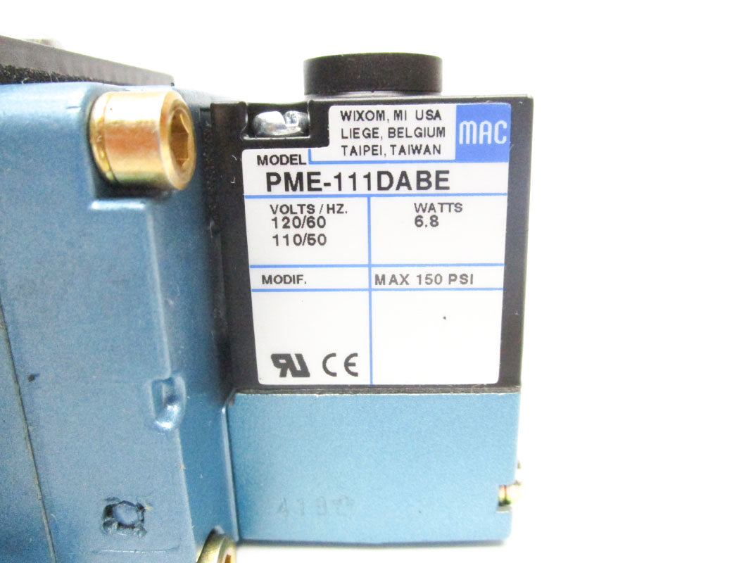 MAC 6531B-000-PM-111DA 110/120V 150PSI NSMP