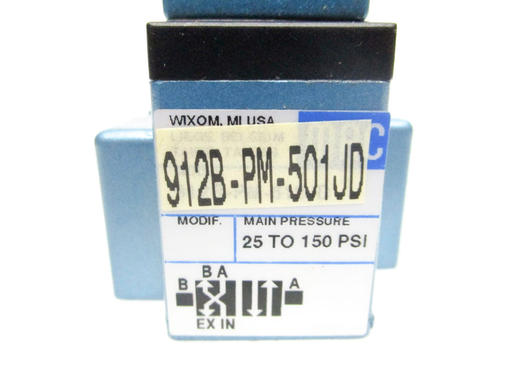 MAC 912B-PM-501JD 24VDC 25-150PSI NSMP